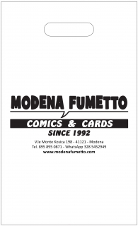 Accessori Fumetti - Modena fumetto: Shopper bianco grande