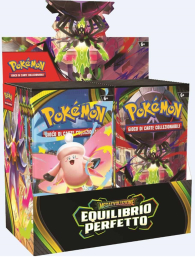 Box pokemon - megaevoluzione - equilibrio perfetto: 36 buste